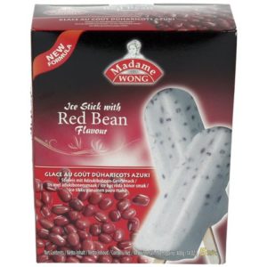 Glace en bâton aux haricots rouge 5pcs