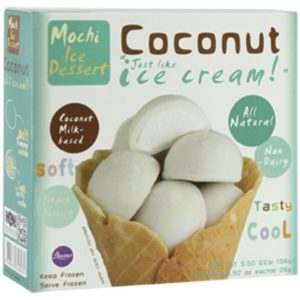 Mochi glacé à la noix de coco 6pcs