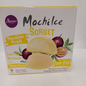 mochi glacé aux fruits de la passion ( sorbet) 6 pcs