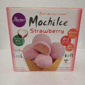 Mochi glacé à la fraise 6pcs
