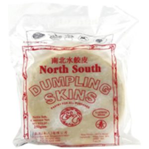 Feuilles à raviole (wonton) ronde 10cm sans oeufs 250g S/V/F