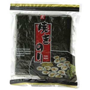 Feuilles de nori (varech rôti) 50pcs