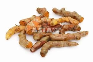 Racines de curcuma (turmeric) frais