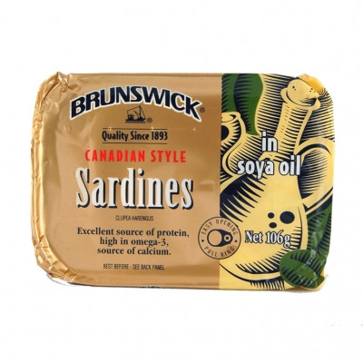 Sardines à l'huile de soja