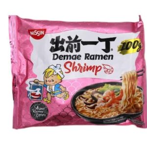 Nouille de blé Demae saveur crevette
