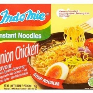 Nouille de blé saveur poulet oignon