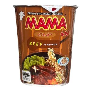 Nouille de blé saveur boeuf cup