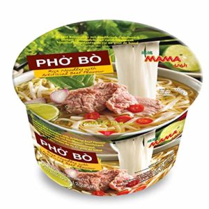 Bol de nouille de riz saveur boeuf