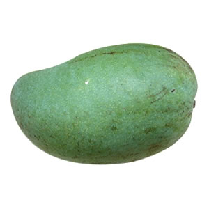 Mangue verte croquante
