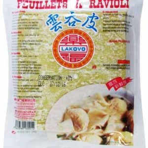 Feuilles à raviole (wonton) 250g S/V/F